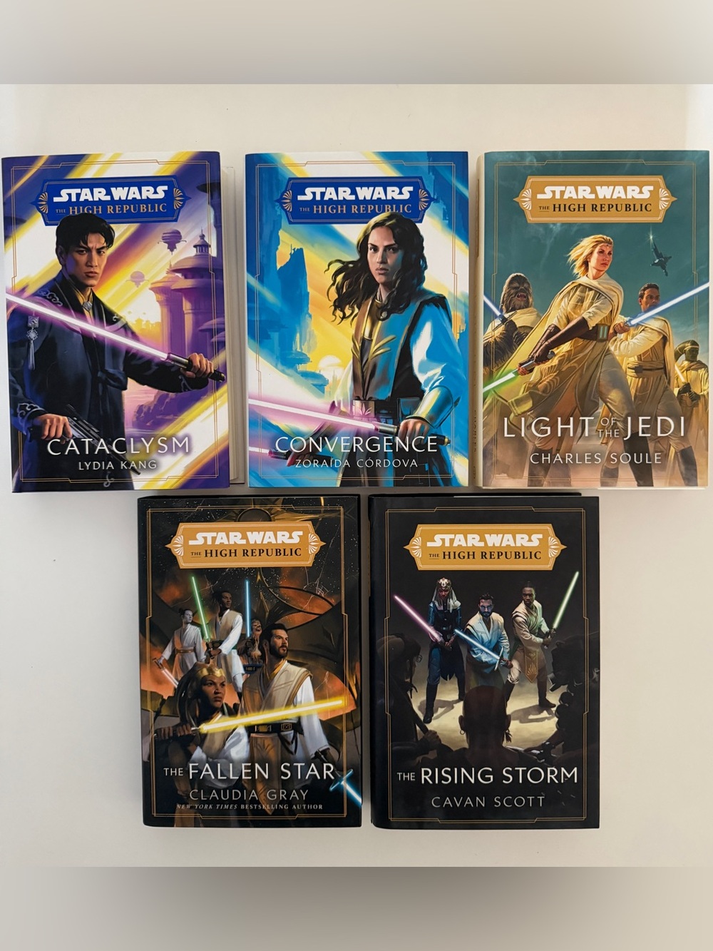 Star Wars High Republic Adult Hardcover Lot 5 Books